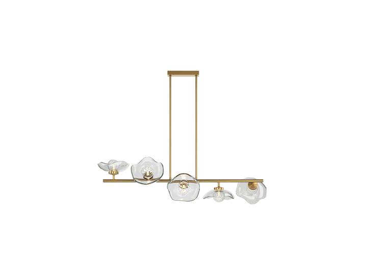 Design Pendellampe „Miracle“ Gold, Transparent Maytoni
