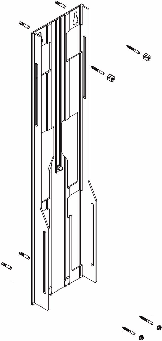 Hansgrohe replacement mounting kit 95877000