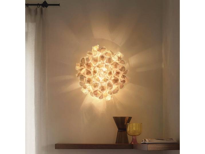 Clizia Plafonnier/Applique Murale Mama Non Mama Medium Gold - Slamp Clizia Mama Non Mama - Salon / séjour - Design - Plastique - Rond