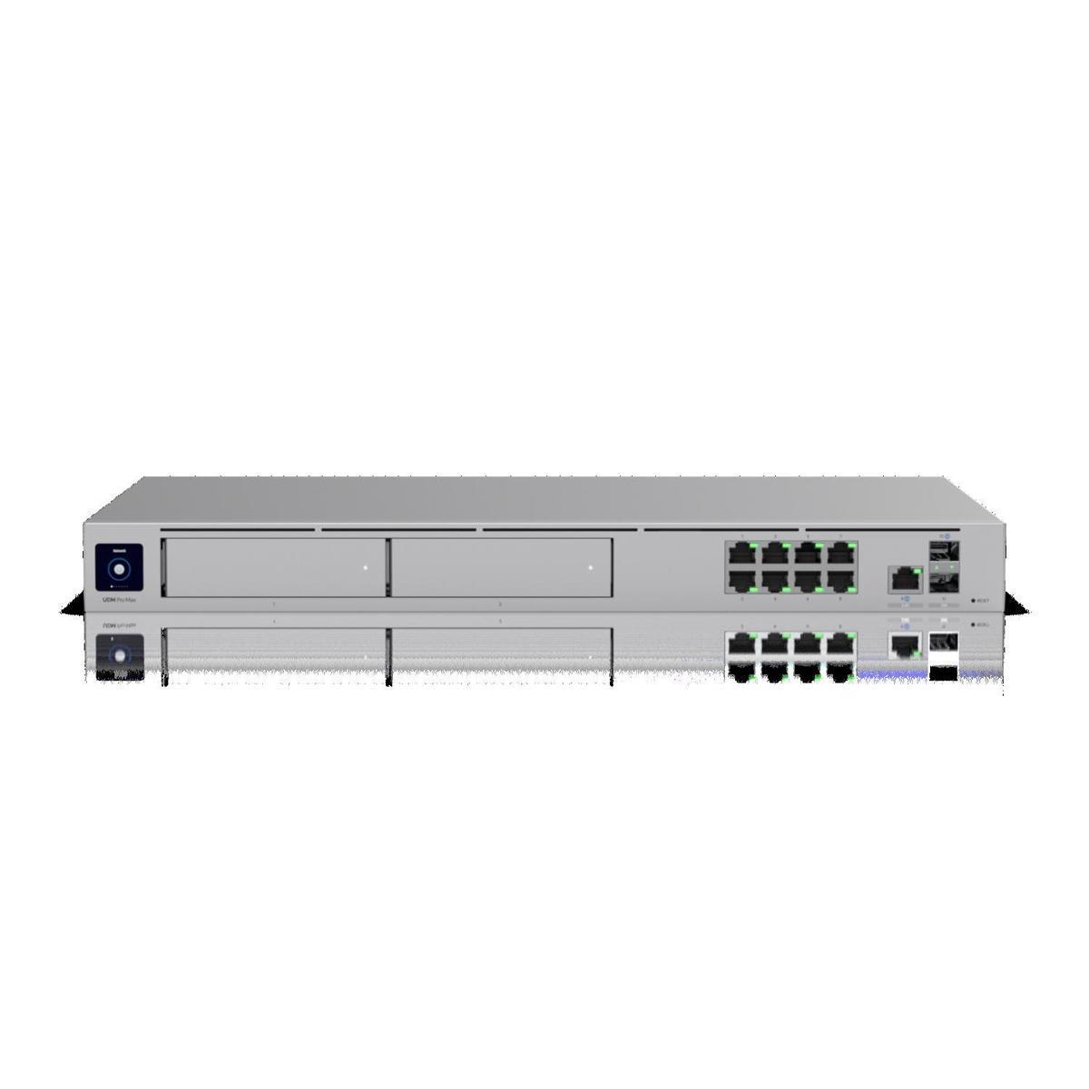 Ubiquiti Dream Machine Pro Max, Grau, 1U, Aluminium/SGCC, Rackeinbau, Aktivität, Fehler, Link, Fertig, LCM
