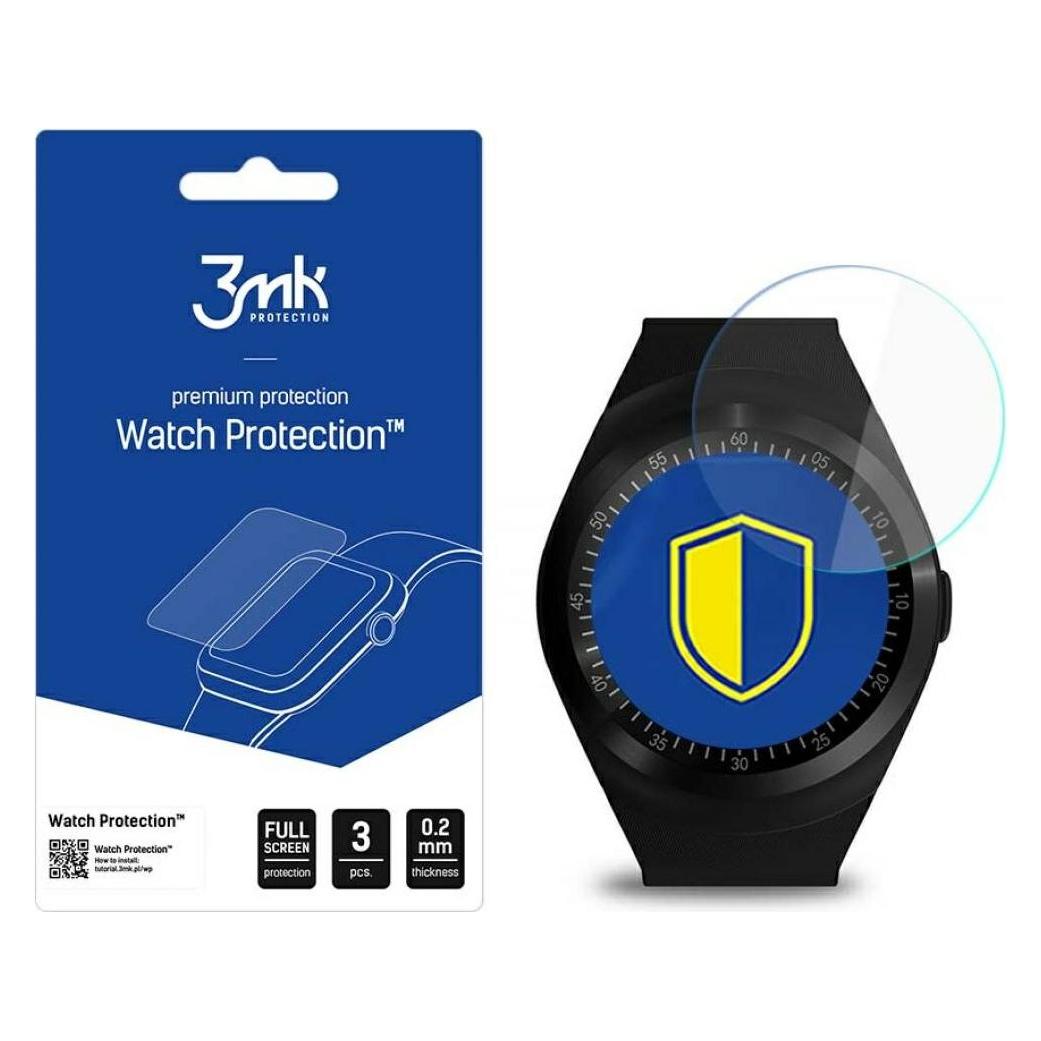 3MK FlexibleGlass Watch Media-Tech Round Watch GSM MT855 Szkło Hybrydowe (5903108536134)