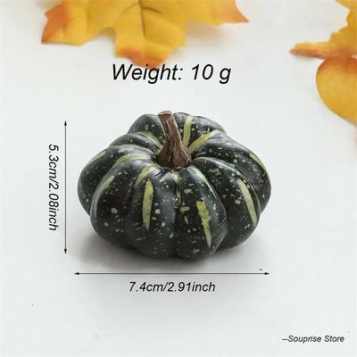 Inspired Finds Pink And Green Decorative Foam Pumpkins For Halloween, Thanksgiving And Fall Decor dark Green Pumpkin