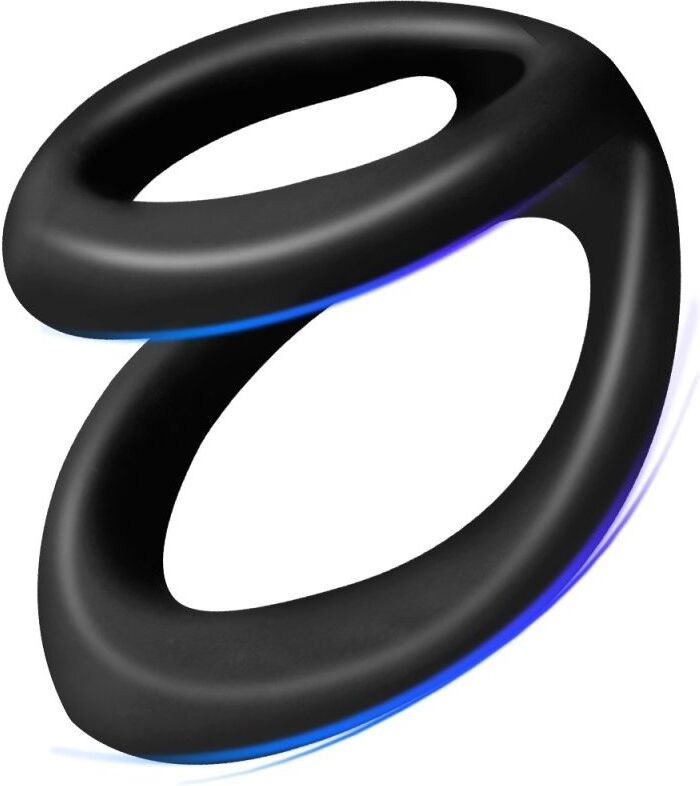 FUKR Double Cockring Uplift 40mm Noir
