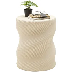 Hocker/Beistelltisch Milo Greige