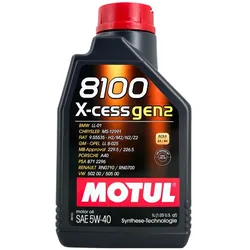 Motul 8100 X-cess GEN2 5W-40 20 l