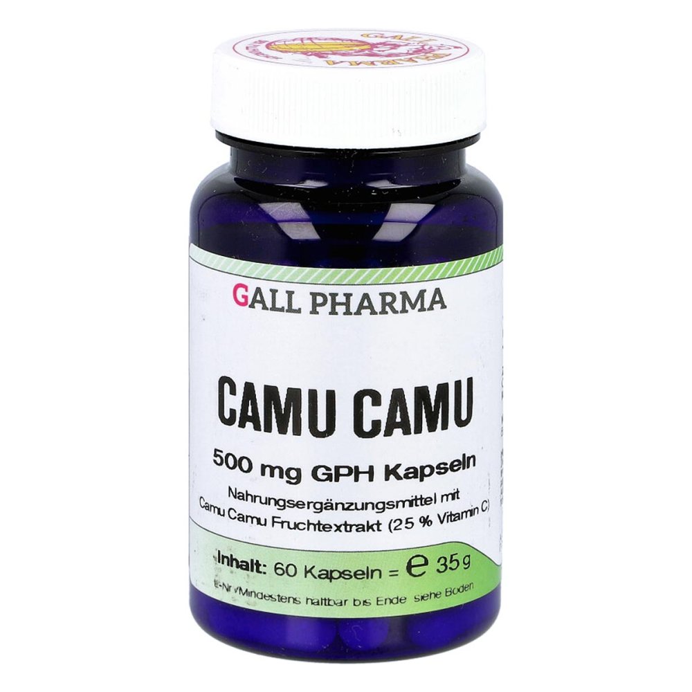 Hecht-Pharma GmbH Camu Camu 500 mg Gph Kapseln 00678802