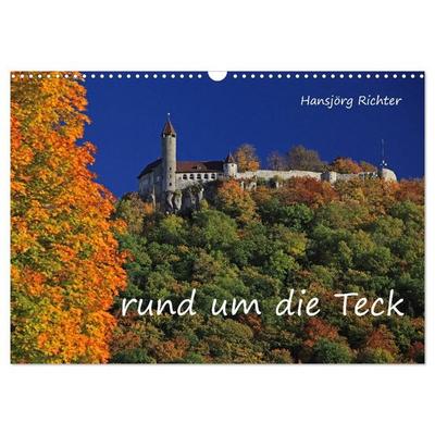Rund um die Teck (Wandkalender 2027 DIN A3 quer), CALVENDO Monatskalender