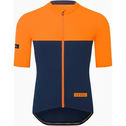 Le Col, Herren, Velotrikot, Sport (S), Orange, Blau, S