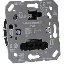 JUNG, Lichtschalter + Storenschalter, Tastdimmer Std.LED 1710DE