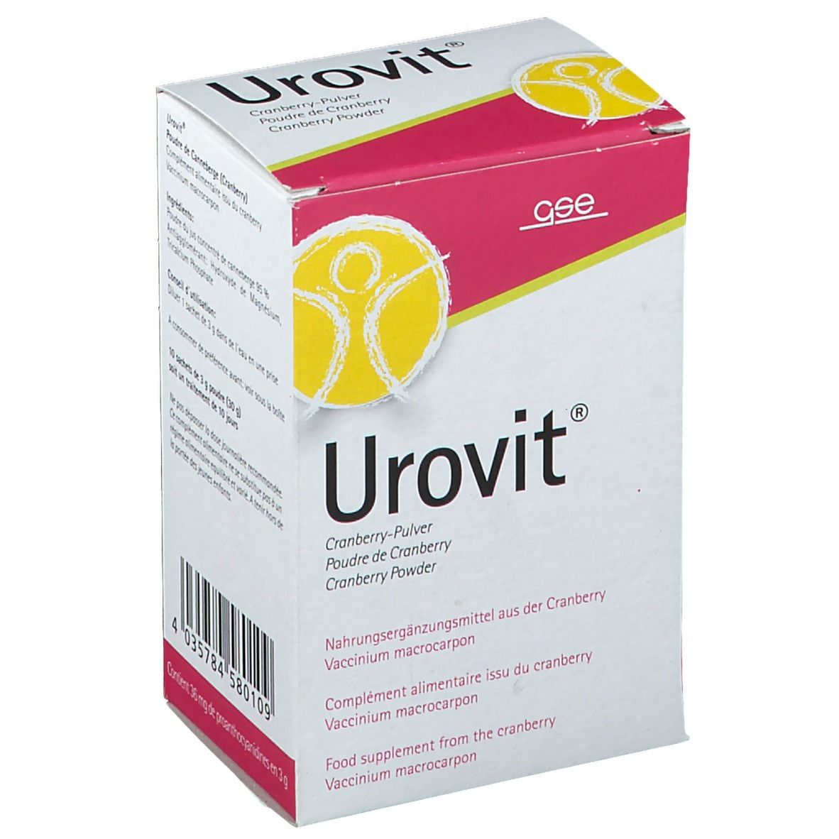 GSE Urovit Cranberry Pulver 30 g