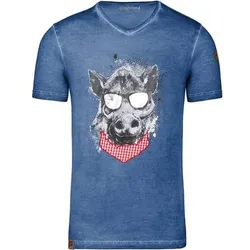 ALMGWAND 1928 ALMGWAND Herren Shirt, Größe M in Blau 3017