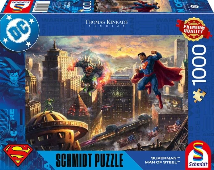 Schmidt Spiele Thomas Kinkade Studios: DC Superman - Man of Steel (1000 Teile)