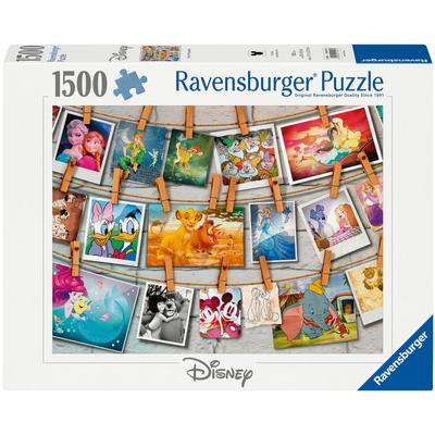 Puzzle RAVENSBURGER "Disney Photographs", bunt, Puzzles, KinderB:80cm H:60cm, Pappe, Motiv, Made in Germany, B:80cm H:60cm