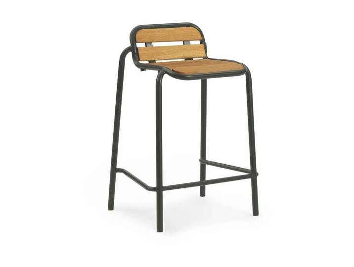 Normann Copenhagen Tabouret de bar Vig Robinia 65 cm Green