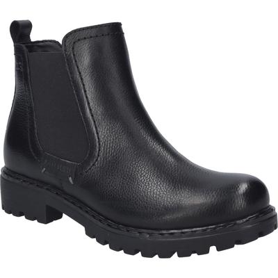 Stiefelette JOSEF SEIBEL "Marta 03, schwarz", Damen, Gr. 38, schwarz, Obermaterial: 100% Rindsleder Leather cow., Schuhe Stiefelette