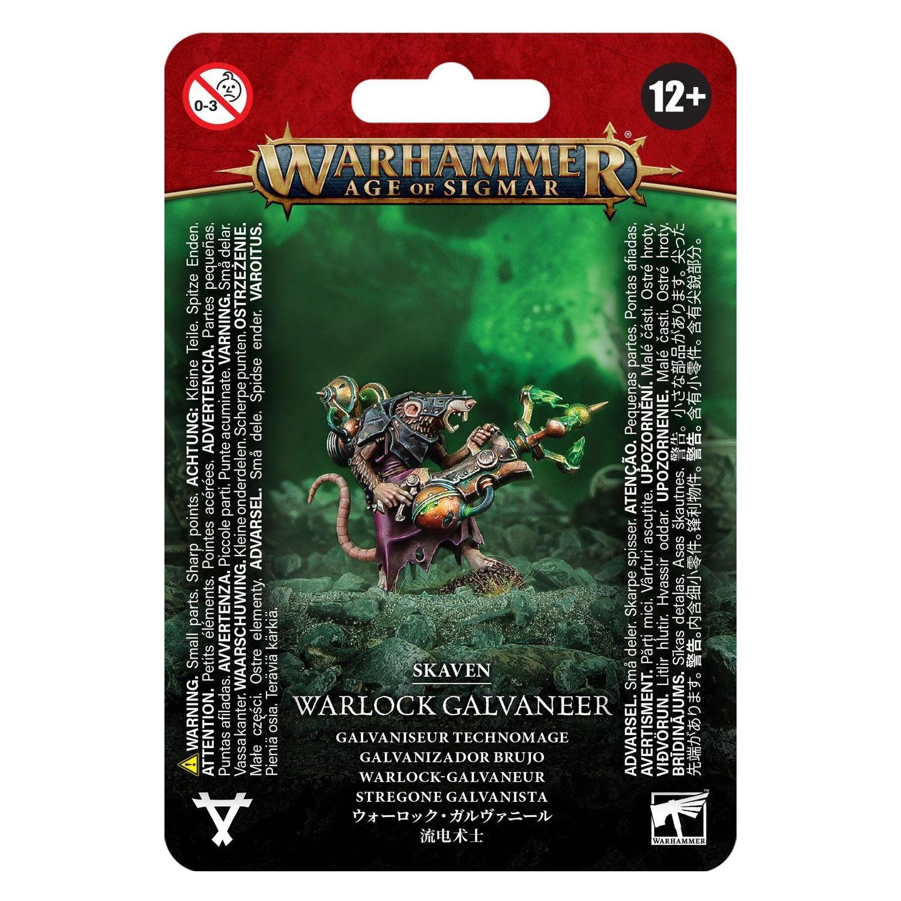 Games Workshop Warhammer AoS - Skaven Galvaniseur Technomage (Kunststoff) (90-51)