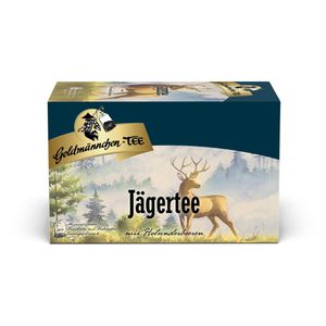 Goldmännchen Tee Jägertee, Früchtetee, 50 g, 20 Beutel