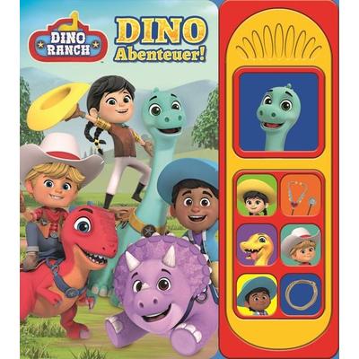 Dino Ranch - Dino-Abenteuer! - Soundbuch - Pappbilderbuch mit 7 dinotastischen Geräuschen, Taschenbuch von , Phoenix International, 978-1-5037-6646-4
