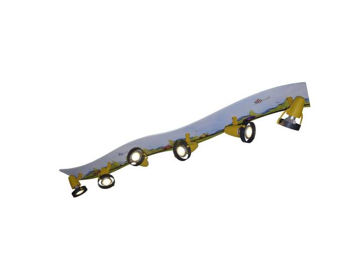 Kinderdeckenleuchte Autos L: 115 cm, drehbar