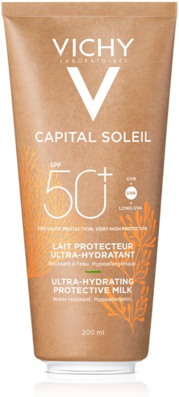 Vichy Capital Soleil Solar Milk lait protecteur SPF 50+ 200 ml