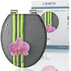 SCHÜTTE WC-Sitz ASIA High Gloss mit MDF Holzkern und Absenkautomatik