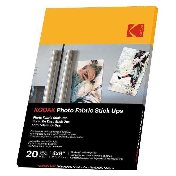 Kodak Adhesive Photo Paper -valokuvapaperi (255 g/m², 10 x 15 cm, 20 Stk.) (9891059)