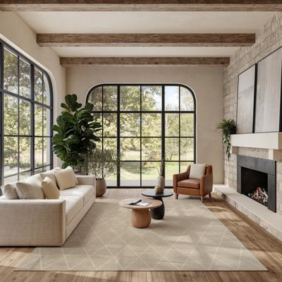 Nourison Azure Modern Handwoven Wool Indoor Rug