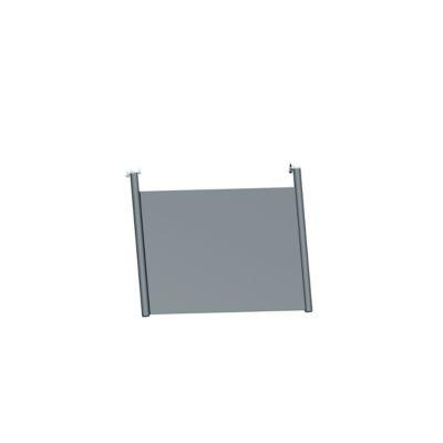 Schäfer Shop Genius Rückseitenblende, für Schreibtisch B 800 mm, H 466 mm, anthrazit