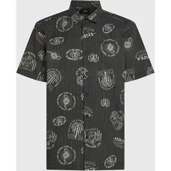 O'NEILL Herren Hemd PRINT SHIRT, Größe M in Weiß Weiß