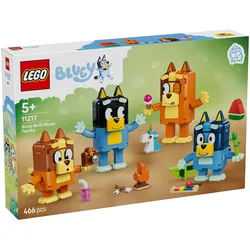 LEGO® 11217 Blueys Familie aus LEGO Steinen, mehrfarbig
