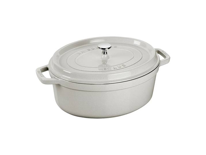 STAUB Fait-tout Staub White Truffle oval 3,2 l