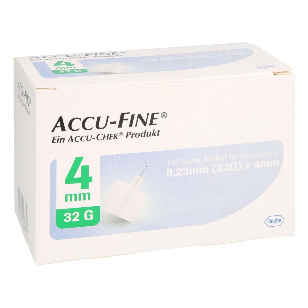 Medi-Spezial GmbH Accu Fine sterile Nadeln für Insulinpens 4 mm 32 G 15385626