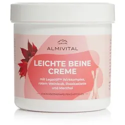 ALMIVITAL Leichte Beine Creme mit rotem Weinlaub & LegActif™ Wirkkomplex 250ml
