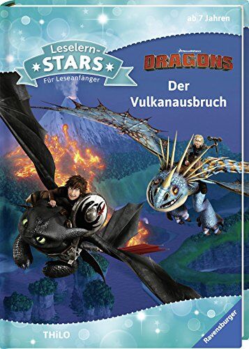 THiLO - Leselernstars Dragons: Der Vulkanausbruch: Für Leseanfänger - Preis vom 09.10.2026 07:28:09 h