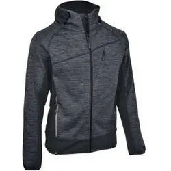 MAUL Herren Unterjacke Herzogstand Fleecejacke+Kap., Größe 54 in Grau Grau