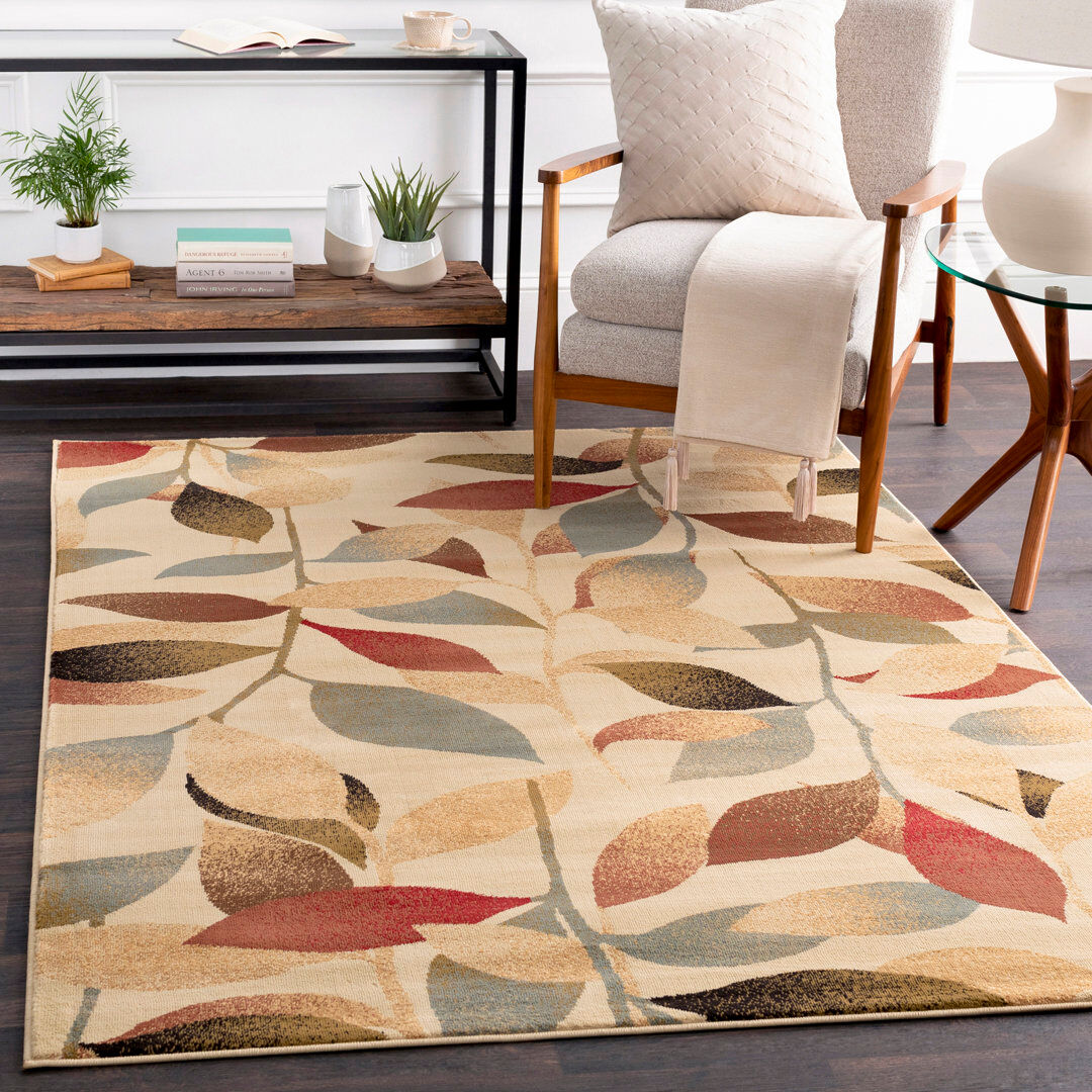 Marlow Home Co. Crissman Area Rug Green;Beige;Red;Brown;Blue Rectangle 160.02 x 231.14cm