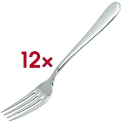 Top Table Menügabeln »Tivoli« 12 Stück silber