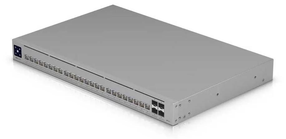 Ubiquiti UniFi Pro HD 24, Managed, L2/L3, 2.5G Ethernet (100/1000/2500), Rack-Einbau, 1U