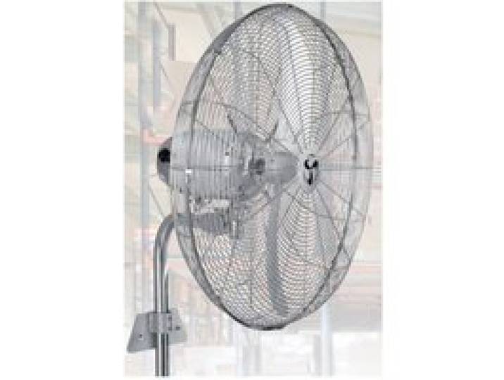 Brasseur dair mural Casafan WM2 Eco Wall wind machine - Chrome poli - 65 Cm - Oscillation