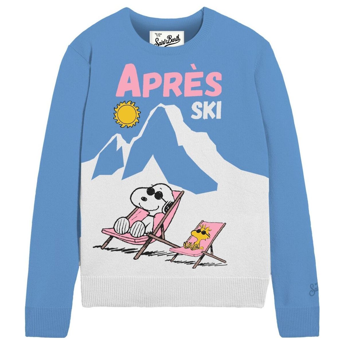 MC2 Saint Barth NEW Queen C NEW Crewneck Sweater snoopy winter relax 33 (01288M) S QUE001801288M-01288M-S