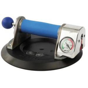 Bohle Saugheber Veribor 601.1BL, mit Manometer, 1 Vakuum Saugnapf, mit Zugpumpe, Tragkraft 120kg