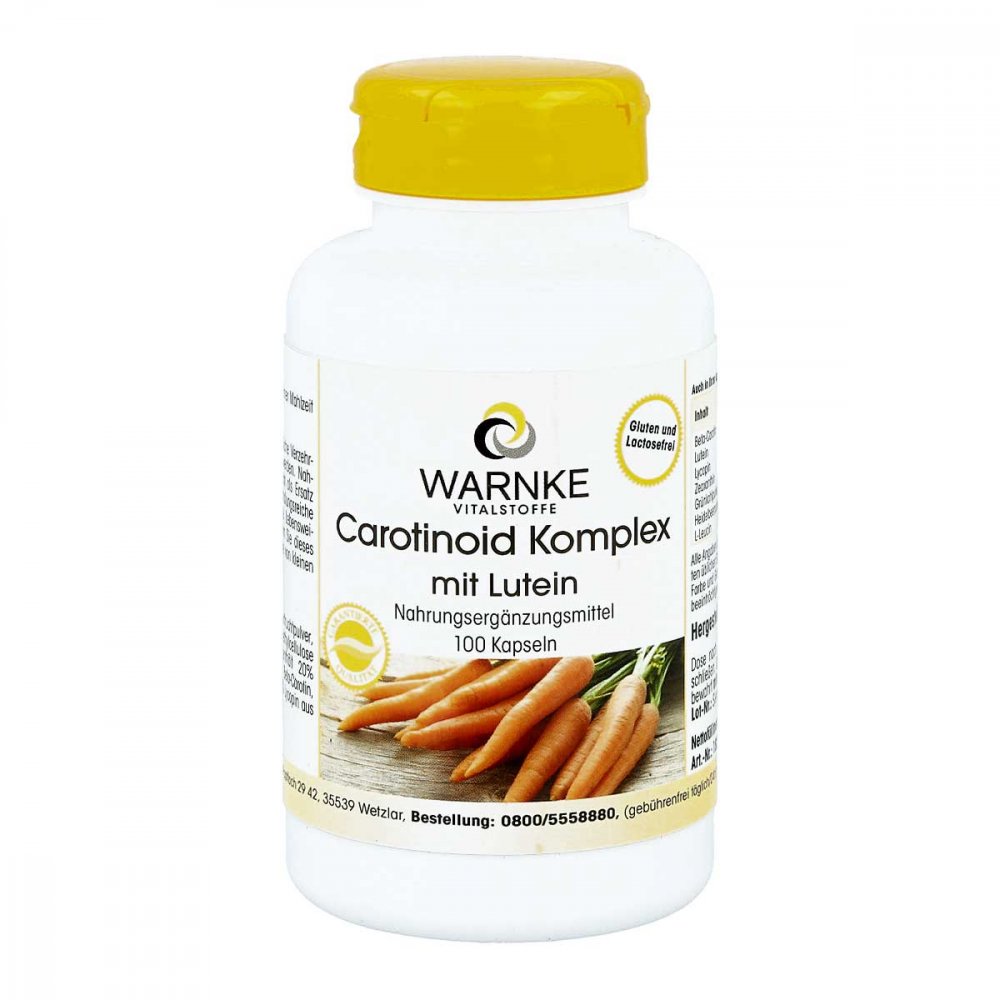 Warnke Vitalstoffe GmbH Carotinoid Komplex Kapseln 02480168