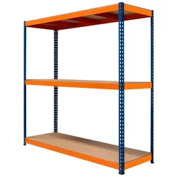S-Rax Regal mit 3 Böden - 180cm x 180cm x 60cm