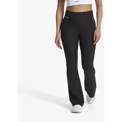 Shape Ribbed Flare Leggings Damen Espresso, Größe:M - Outdoor Tights - Braun