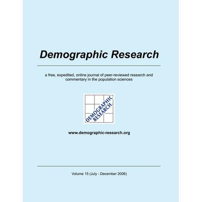 Demographic Research, Volume 15, Taschenbuch von , BoD – Books on Demand, 978-3-8334-7393-7