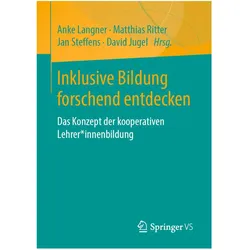 Inklusive Bildung forschend entdecken, Fachbücher von David Jugel, Matthias Ritter, Anke Langner, Jan Steffens