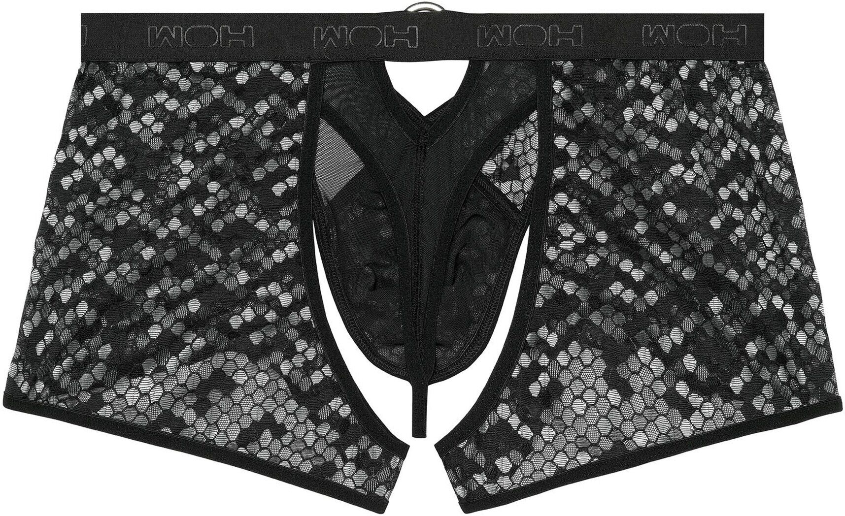 String WOH "String Pure Seduction Boxer String 1er Pack", Herren, Gr. S, schwarz, Obermaterial: 65% Polyamid PA. 27% Polyethylen PE. 8% Elasthan EL., Unterhosen String