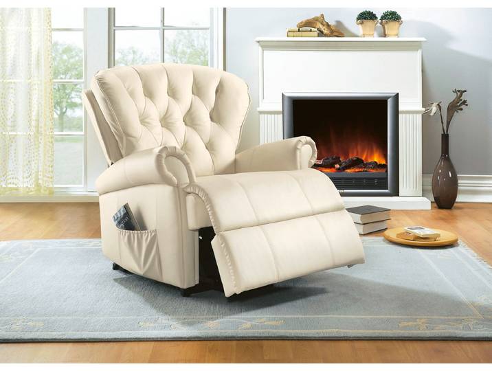 Relax-Sessel für Entspannung erster Klasse, Creme, Relax-Sessel