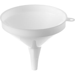 Hendi Trichter 567654, weiß, Ø 15 cm, aus Kunststoff, mit Aufhängeöse