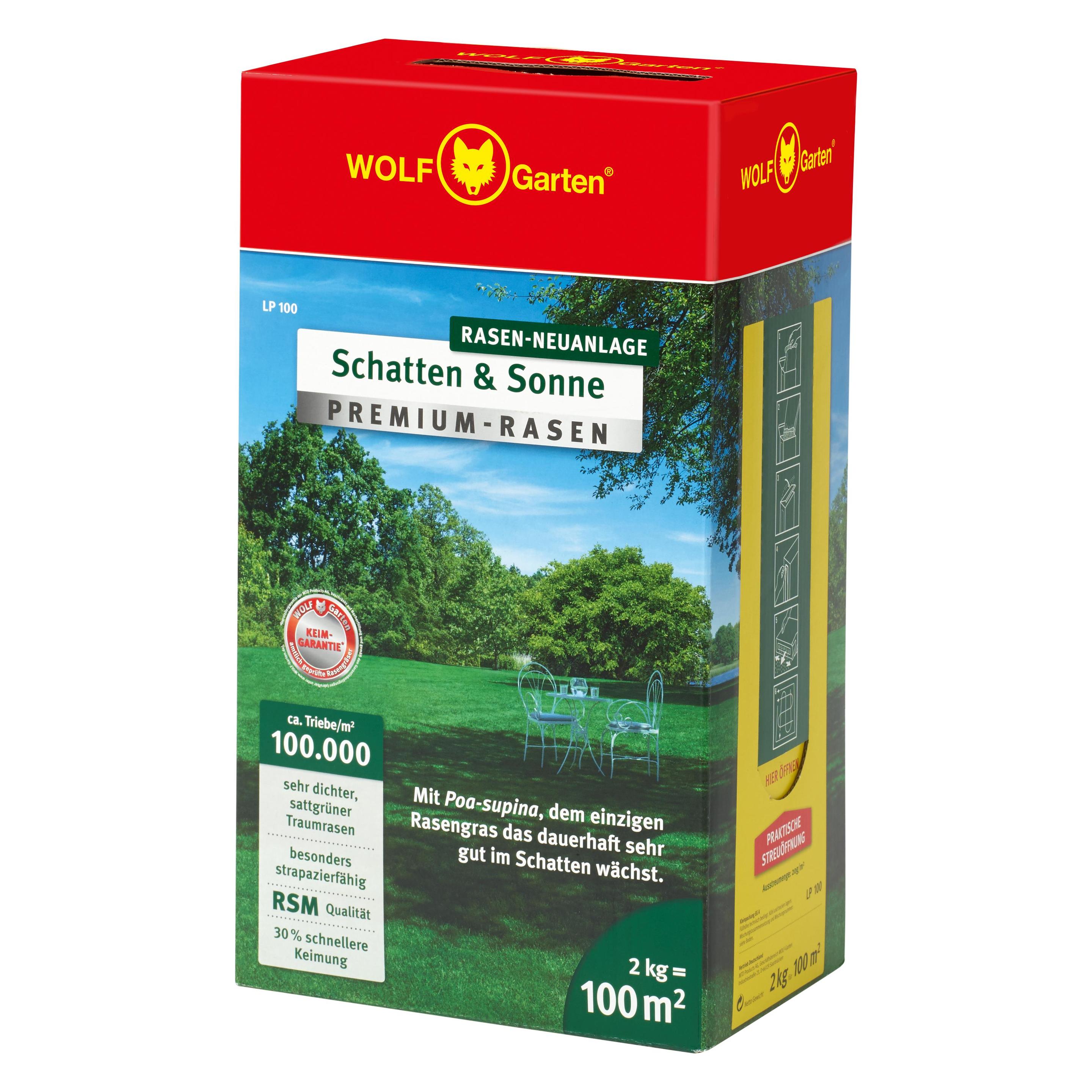 Wolf-Garten Premium Schatten-Sonne (Rasensamen) (3820040)
